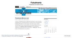 Desktop Screenshot of futsalmania.wordpress.com