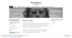 Desktop Screenshot of paulgrignon.wordpress.com