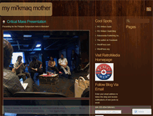 Tablet Screenshot of mymikmaqmother.wordpress.com