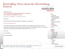 Tablet Screenshot of electrosmogblog.wordpress.com