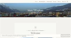 Desktop Screenshot of m2explore.wordpress.com