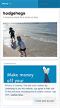 Mobile Screenshot of hodgehegs.wordpress.com