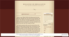 Desktop Screenshot of bollocks1.wordpress.com