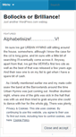 Mobile Screenshot of bollocks1.wordpress.com