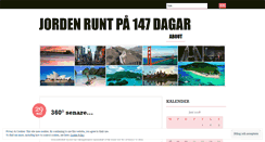 Desktop Screenshot of enresaruntjorden.wordpress.com