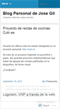 Mobile Screenshot of josegil.wordpress.com