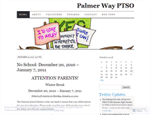 Tablet Screenshot of palmerwayptso.wordpress.com