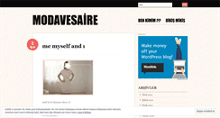 Desktop Screenshot of modavesaire.wordpress.com