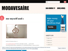 Tablet Screenshot of modavesaire.wordpress.com