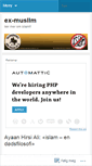 Mobile Screenshot of antiislamistnorge.wordpress.com