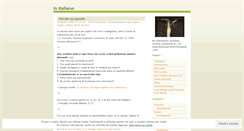 Desktop Screenshot of initaliano.wordpress.com