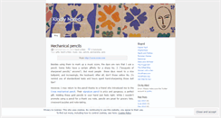 Desktop Screenshot of kindlynoted.wordpress.com