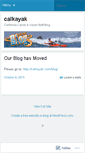Mobile Screenshot of calkayak.wordpress.com
