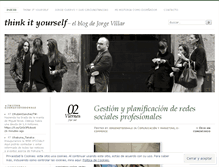 Tablet Screenshot of jorgenotodovale.wordpress.com