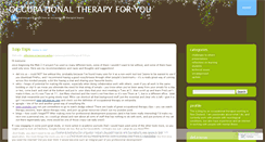 Desktop Screenshot of janeoccupationaltherapy.wordpress.com