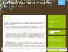 Tablet Screenshot of janeoccupationaltherapy.wordpress.com