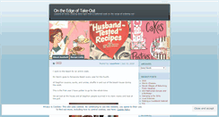 Desktop Screenshot of ontheedgeoftakeout.wordpress.com