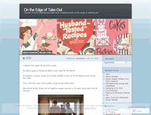 Tablet Screenshot of ontheedgeoftakeout.wordpress.com