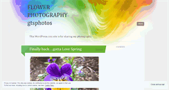 Desktop Screenshot of gtsphotos2012.wordpress.com