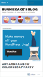 Mobile Screenshot of bunniecakes.wordpress.com
