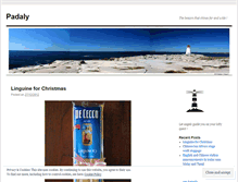 Tablet Screenshot of padaly.wordpress.com