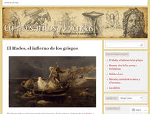 Tablet Screenshot of cuentosmitosleyendas.wordpress.com