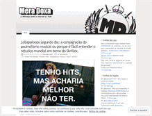 Tablet Screenshot of meradoxa.wordpress.com