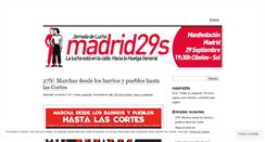 Desktop Screenshot of madrid29s.wordpress.com