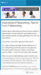 Mobile Screenshot of networknow.wordpress.com