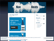 Tablet Screenshot of navbeats.wordpress.com