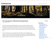 Tablet Screenshot of criminallaw64.wordpress.com