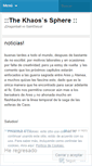 Mobile Screenshot of khaosphere.wordpress.com