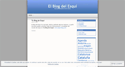 Desktop Screenshot of esquiblog.wordpress.com