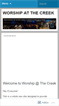 Mobile Screenshot of abcreekworship.wordpress.com