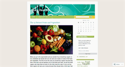 Desktop Screenshot of bornhealthy.wordpress.com