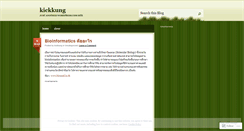 Desktop Screenshot of kickkung.wordpress.com
