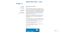 Desktop Screenshot of bigload.wordpress.com