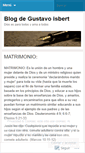 Mobile Screenshot of gustavoisbert.wordpress.com