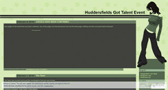 Desktop Screenshot of huddstalent.wordpress.com
