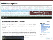 Tablet Screenshot of brandybphotography.wordpress.com