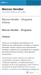 Mobile Screenshot of marcoshendler.wordpress.com