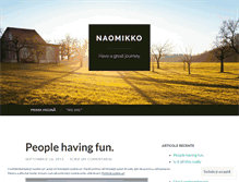 Tablet Screenshot of naomikko.wordpress.com