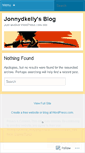 Mobile Screenshot of jonnydkelly.wordpress.com