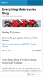 Mobile Screenshot of everythingmotorcycles.wordpress.com