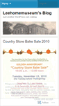 Mobile Screenshot of leehomemuseum.wordpress.com
