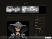 Tablet Screenshot of magiccharms.wordpress.com