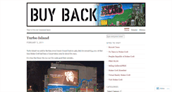 Desktop Screenshot of buybackturboisland.wordpress.com