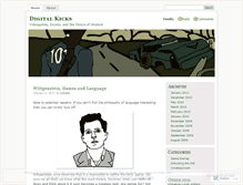 Tablet Screenshot of digitalkicks.wordpress.com