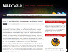 Tablet Screenshot of bullywalk.wordpress.com