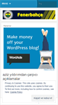 Mobile Screenshot of fenerbahcehaber.wordpress.com